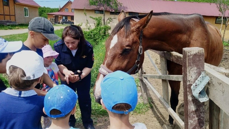 На Сахалине организовали познавательный отдых для детей в рамках акции «Безопасные каникулы»