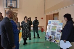 Министр образования Сахалинской области посетила школу села Сокол