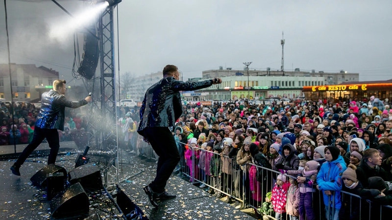 Долинск отпраздновал Победу