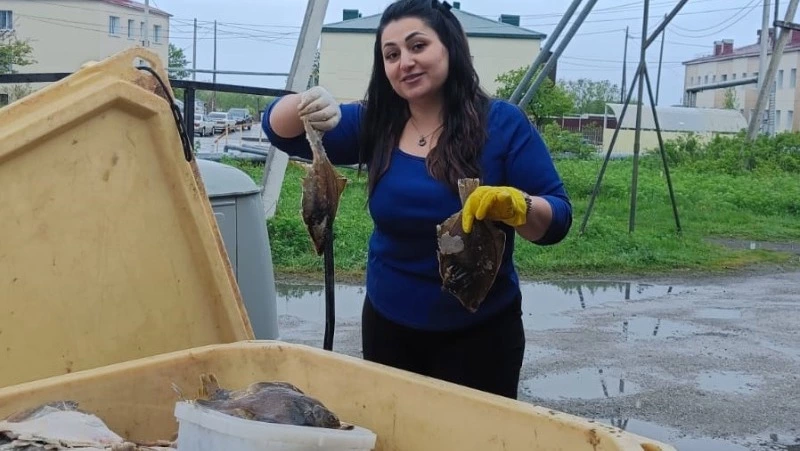 За полгода долинцы съели более 25 тонн доступной рыбы