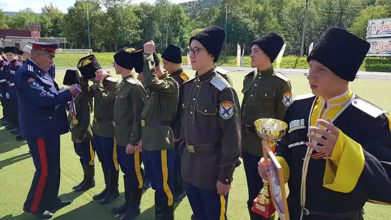 Соколовские казаки победили в областной спартакиаде