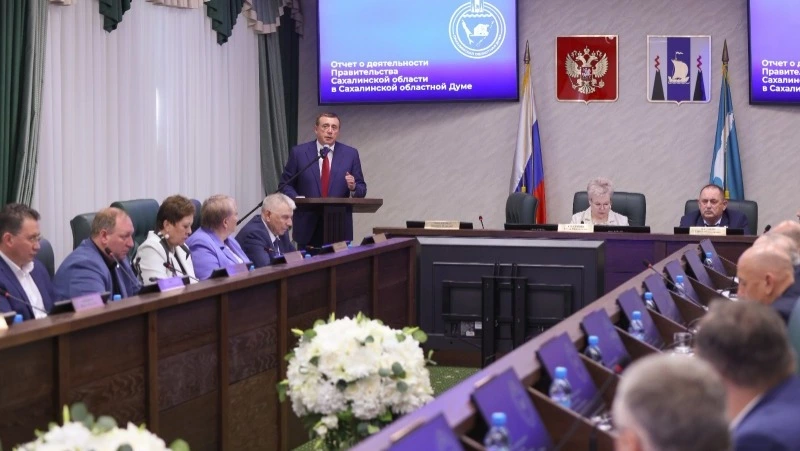 Валерий Лимаренко выступил с ежегодным отчётом о деятельности регионального правительства