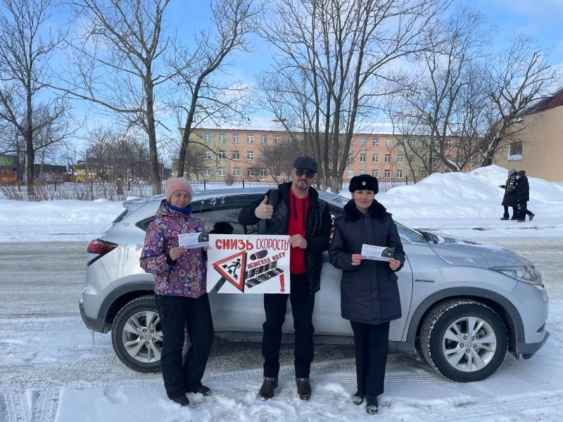 Соблюдение скоростного режима – залог безопасности! Об этом напомнили долинцам