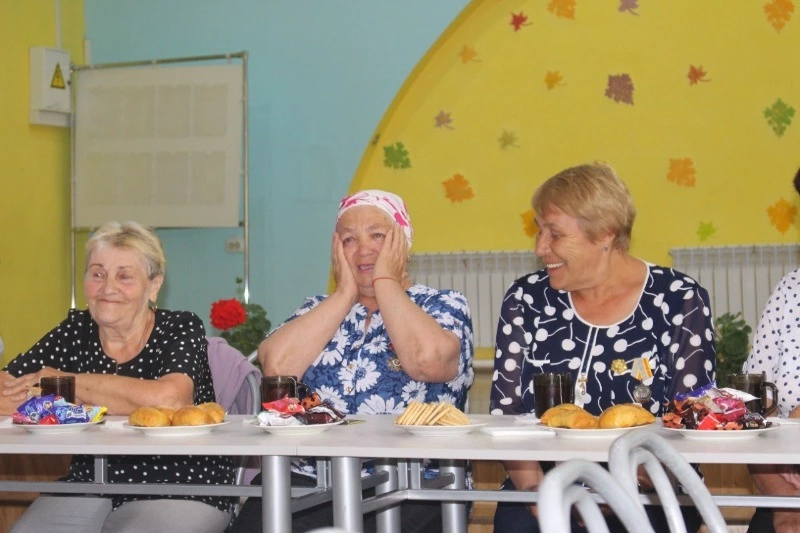 Орденоносцы села Сокол встретились с односельчанами