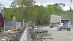 Началось асфальтирование дороги на Тёплую долину 