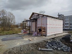 В Углезаводске приступили к внутренней отделке почтового отделения 