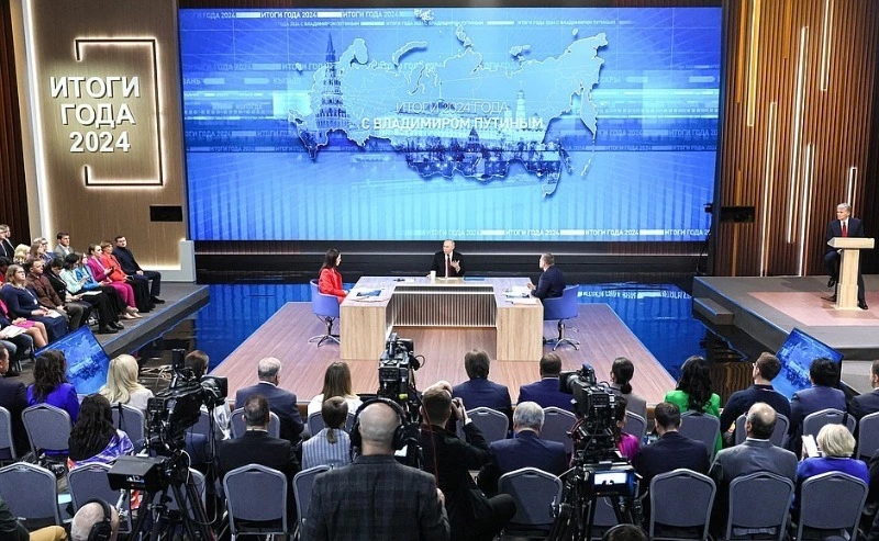 Прямая линия Президента Российской Федерации Владимира Путина