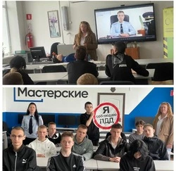 Сотрудники Госавтоинспекции совместно с мед. работниками провели профилактическое мероприятие