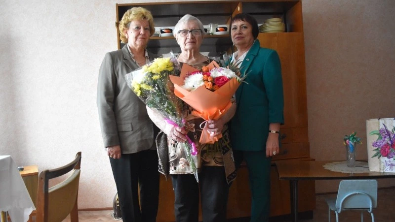 Жительница Быкова отметила 90-летний юбилей