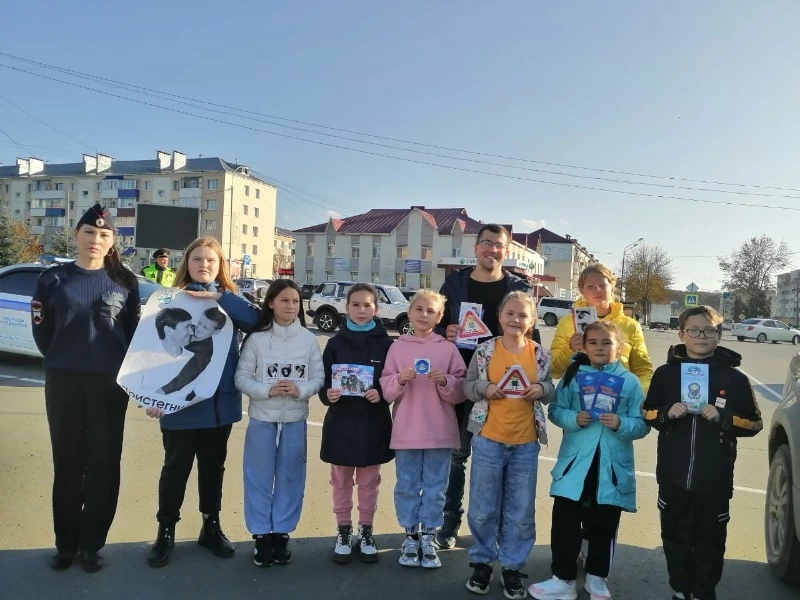 На площади им. А. П. Чехова состоялась акция «Автокресло – детям»