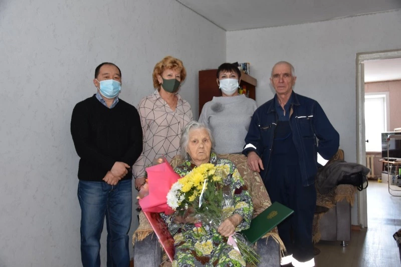 Быковчанка Галина Костенкова отметила 90-летие