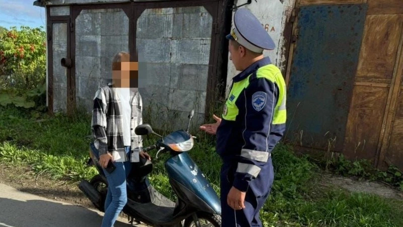 Долинскская Госавтоинспекция провела рейд по выявлению нарушений несовершеннолетними 