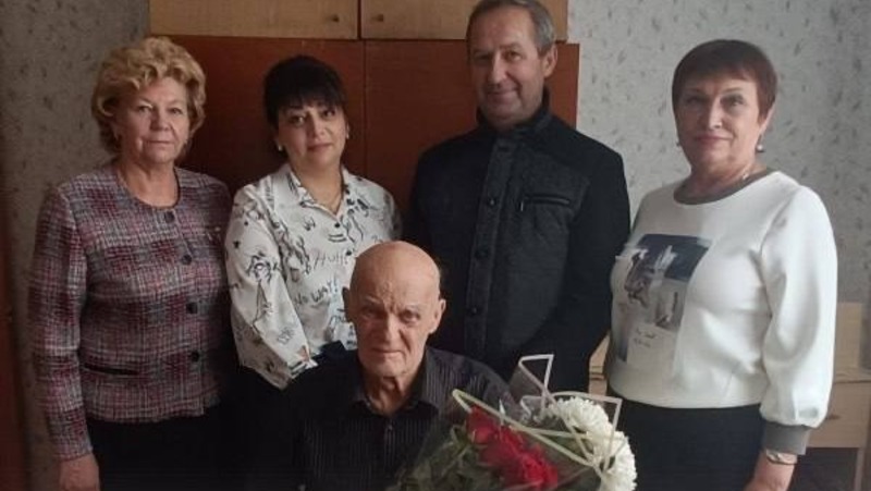 95-летний юбилей отметил житель села Углезаводска