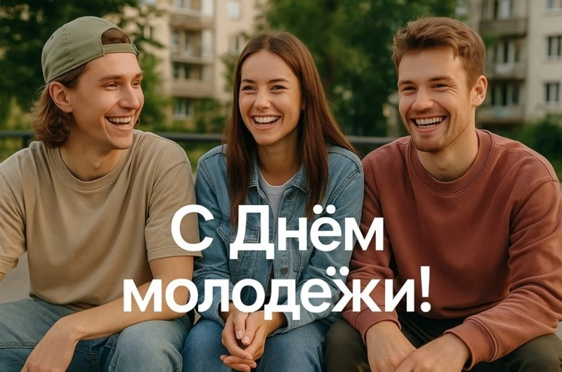 С Днем молодежи 2025: лучшие картинки и открытки к празднику 
