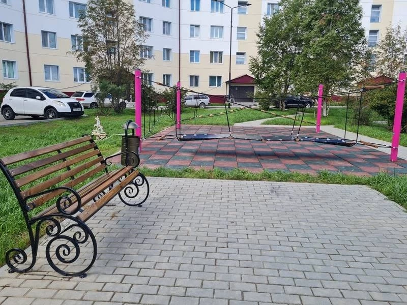 Более 30 дворов в Сахалинской области благоустроят в рамках федерального проекта