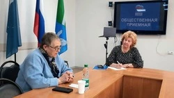 Прошла серия приёмов председателя местного собрания Галины Дворяниновой