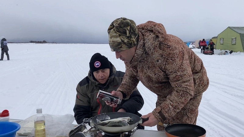 Фестиваль «народной рыбы» в Долинском районе