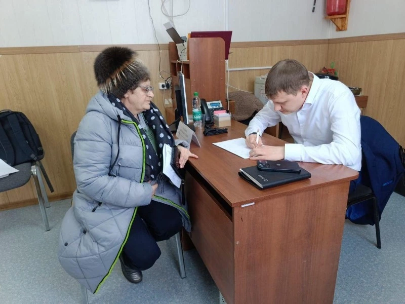 Мобильный МФЦ прибыл во Взморье