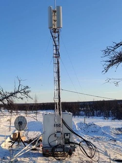 Связь в экстремальных условиях: «МегаФон» развернул мобильную сеть на алмазных приисках в Арктике