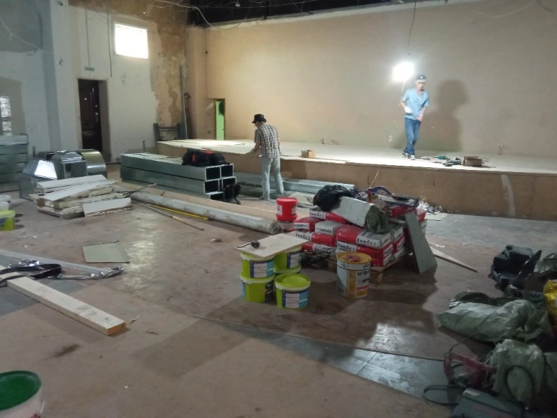 Благодаря нацпроекту «Культура» в Стародубском ремонтируют дом Культуры