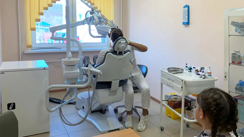 В Углезаводске продолжает работу передвижная стоматологическая помощь