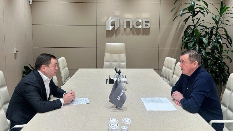 Валерий Лимаренко обсудил с Петром Фрадковым строительство новой гостиницы на «Горном воздухе»