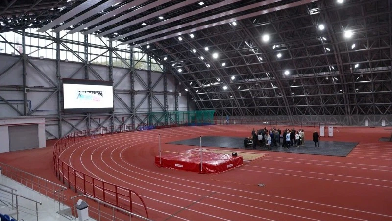 Новый легкоатлетический манеж в Южно-Сахалинске впервые примет всероссийские соревнования