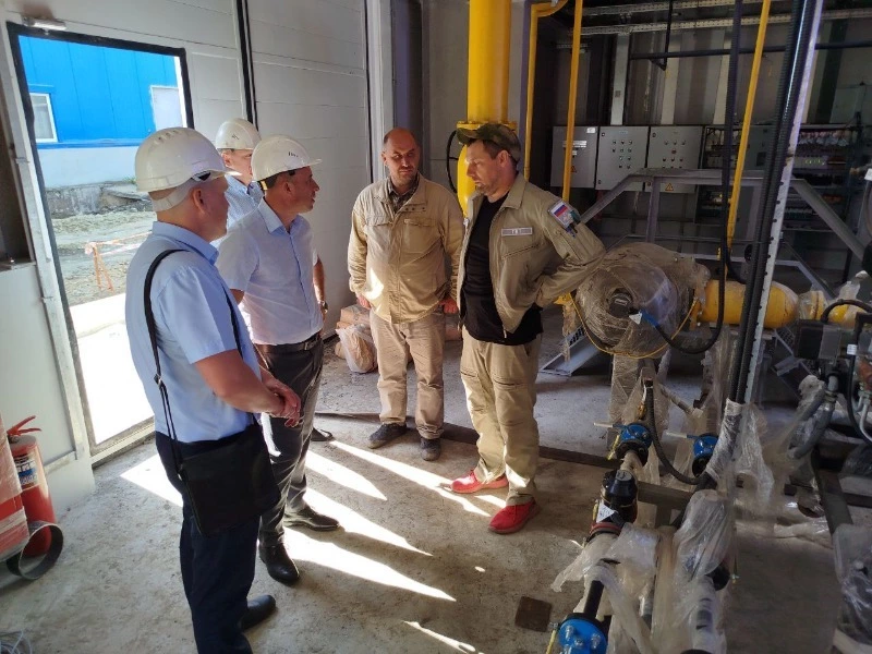 Новый отопительный сезон в Долинске начнется запуском газовой котельной