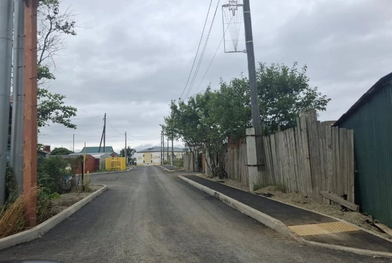 Улица Невельского в селе Стародубском преобразилась: завершены масштабные ремонтные работы