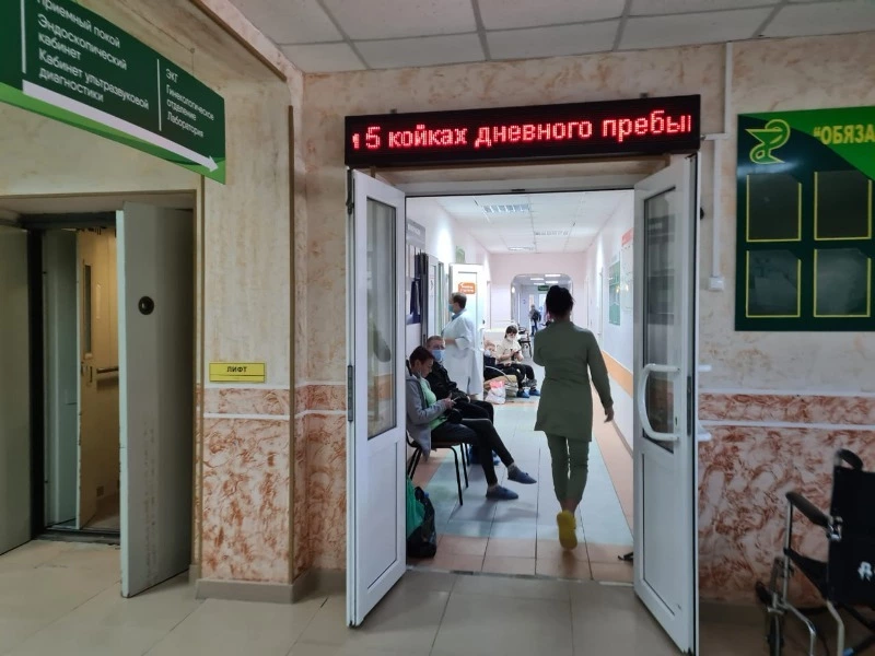 Долинская больница вернулась к обычному режиму работы
