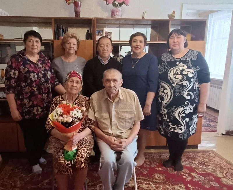 Жительница села Быков отметила  свой девяностый день рождения 