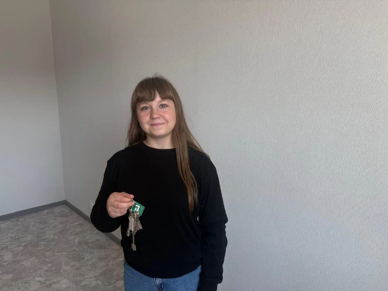 Взрослая жизнь началась для Полины с получения квартиры