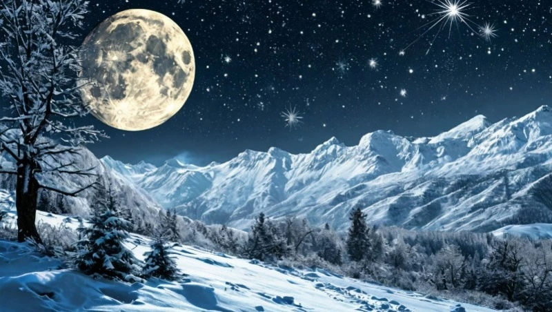 Снежная Луна 2025: что ждать от полнолуния 12 февраля