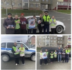 Родительский патруль и ЮИДовцы напомнили водителем о правилах безопасной перевозки детей-пассажиров 