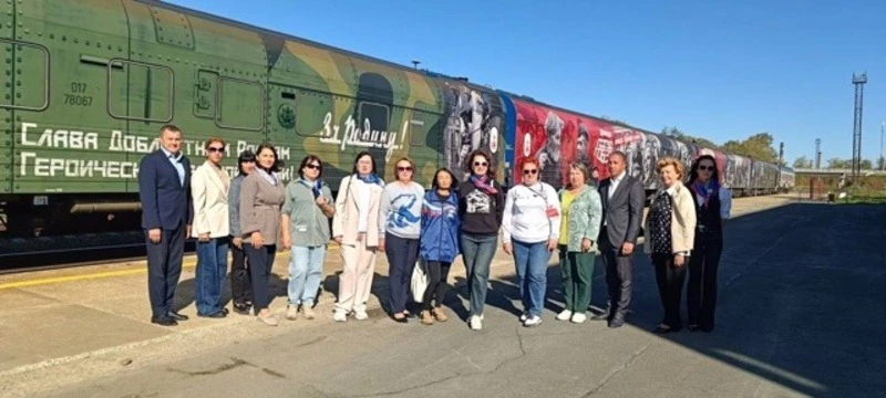 Валентина Гребенкина: Поезд Победы пробудил самые разные чувства