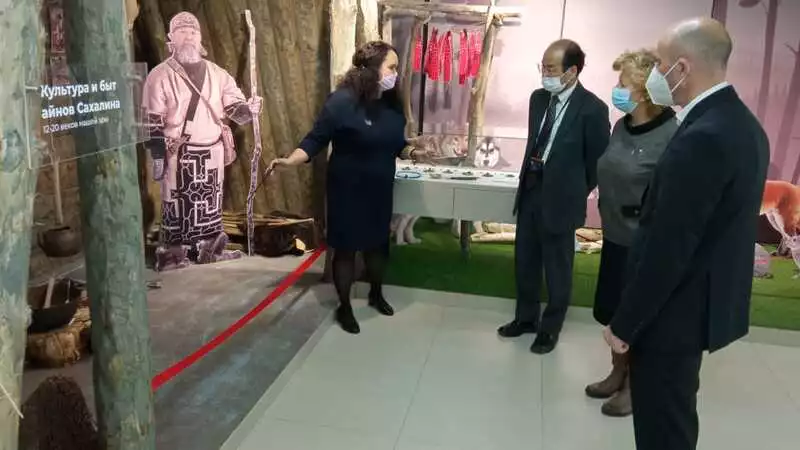 Генеральный консул Японии тронут отношением долинцев к истории Карафуто