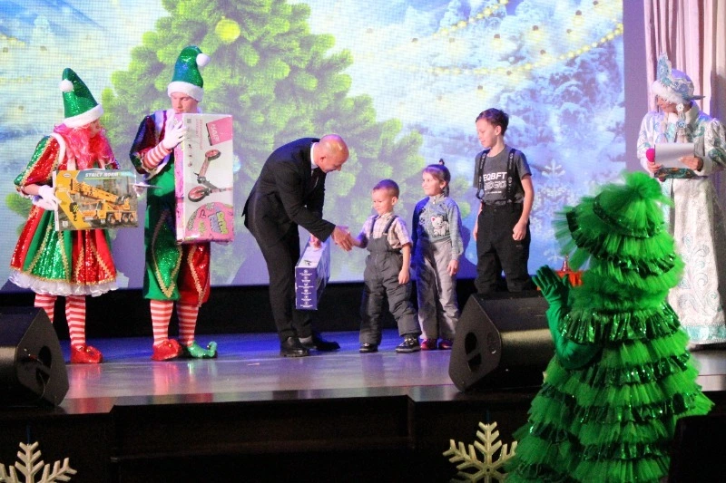 В Долинском районе прошла "Ёлка желаний"