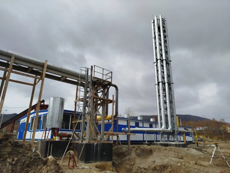 В Углезаводске завершается строительство газовой котельной 