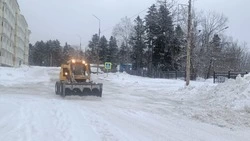 В Долинском районе борются с последствиями циклона 
